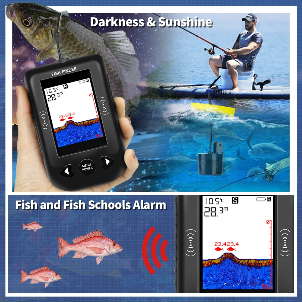 Erchang XF03 Fish Finders 45 D - Fish Finder Portable ulasan dan harga