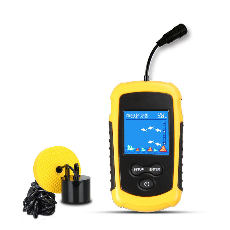 100M Wired Color Screen Portab - Fish Finder Portable ulasan dan harga
