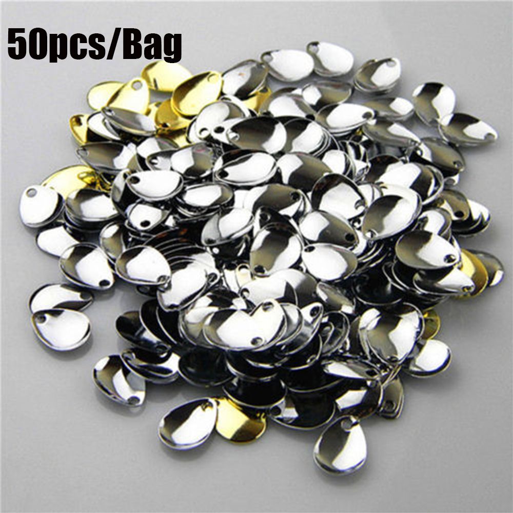 50PCS Silver Smooth Nickel Seq - Bite Alarm ulasan dan harga